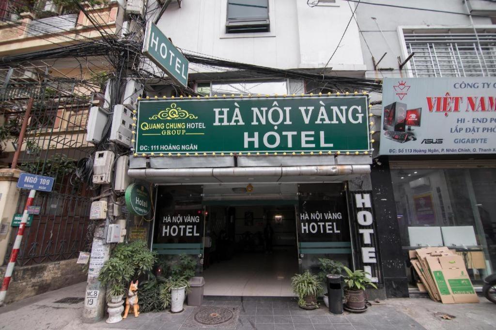 Ha Noi Vang Hotel Hoang Ngan Ανόι Εξωτερικό φωτογραφία